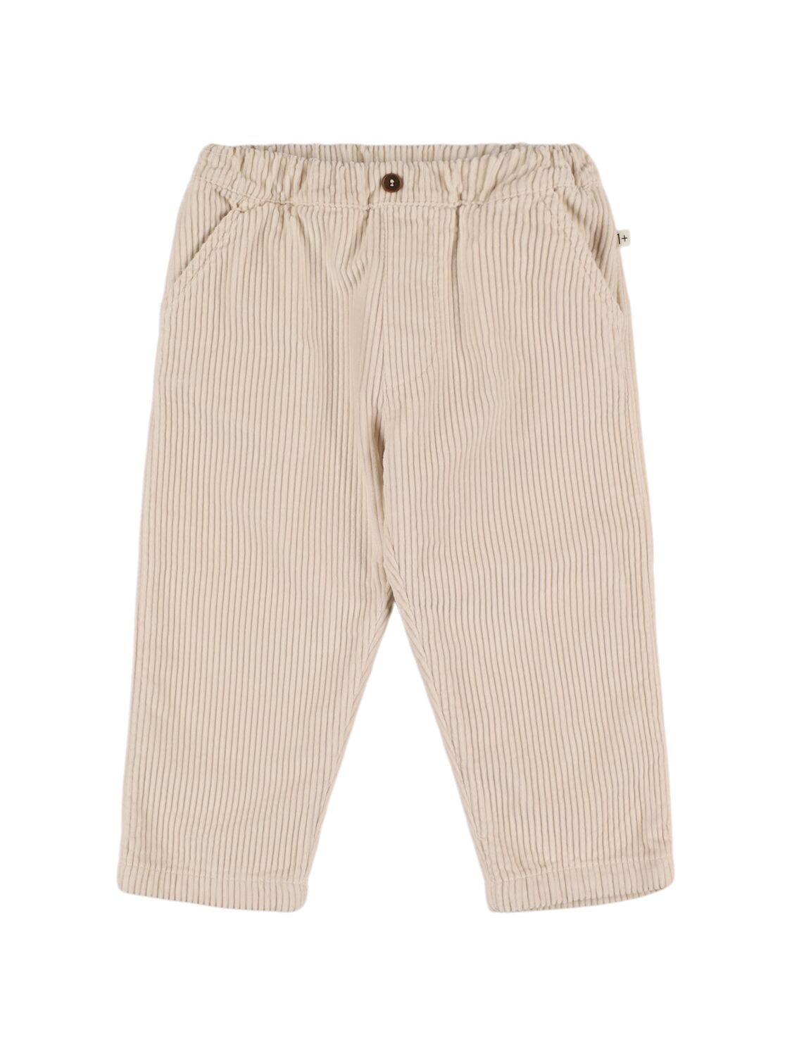 1+ In The Family Cotton Corduroy Pants In Beige