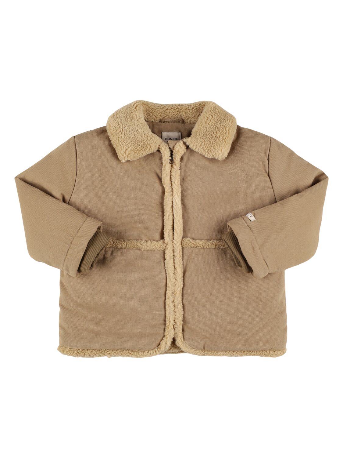 Donsje Poly Jacket In Dark Beige