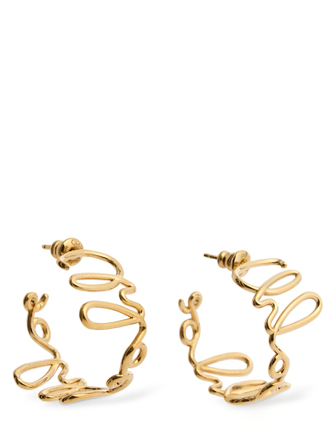 Image of C Chloe Hoop Earrings