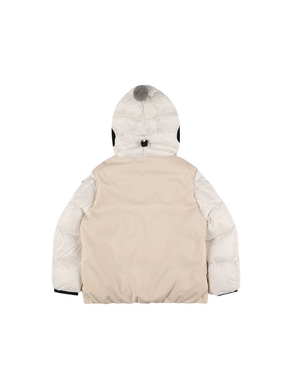 Shop Ai Riders Water Repellent Nylon Puffer Jacket In Off-white