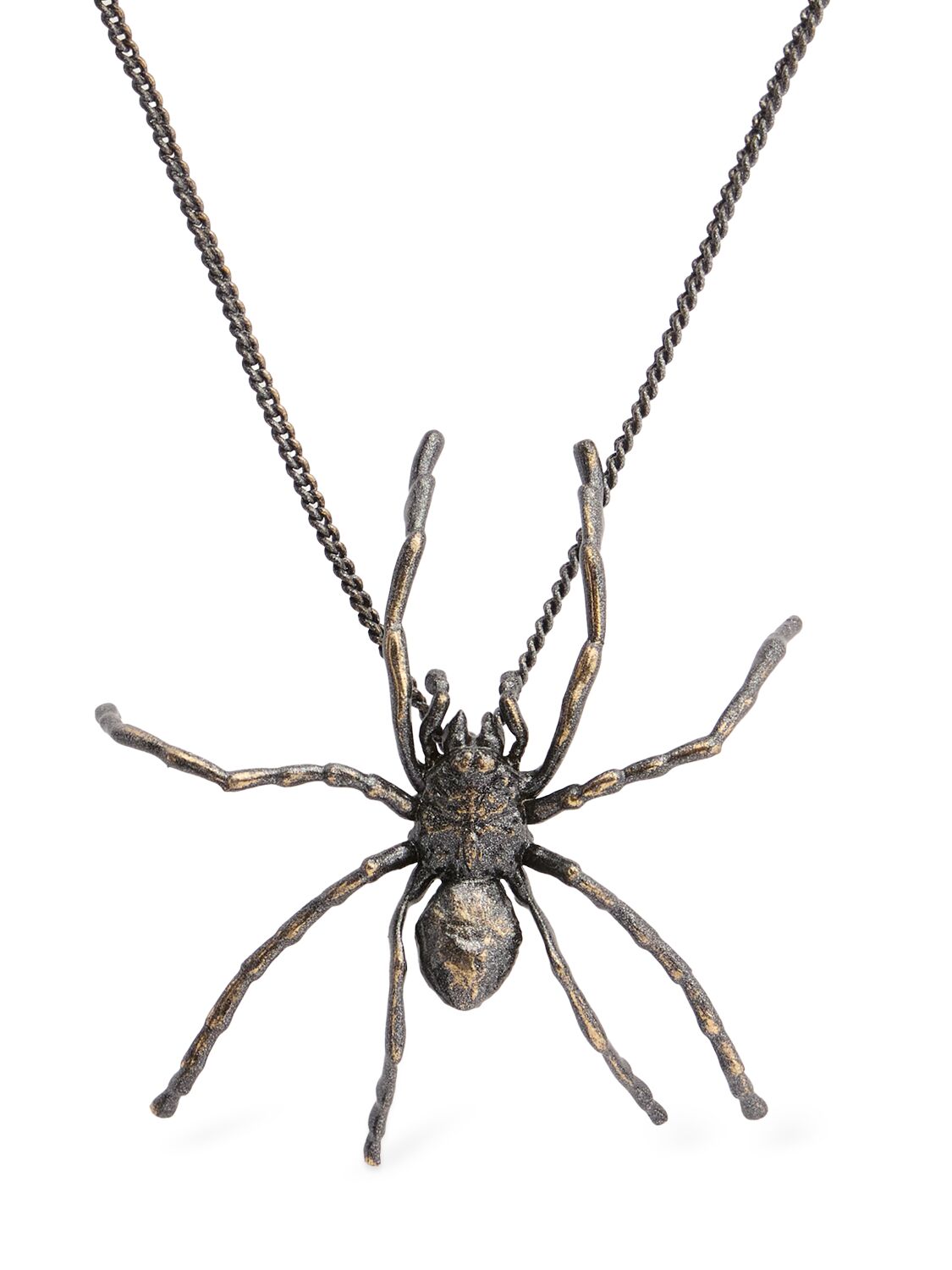 Y/project Spider Pendant Necklace In Metallic