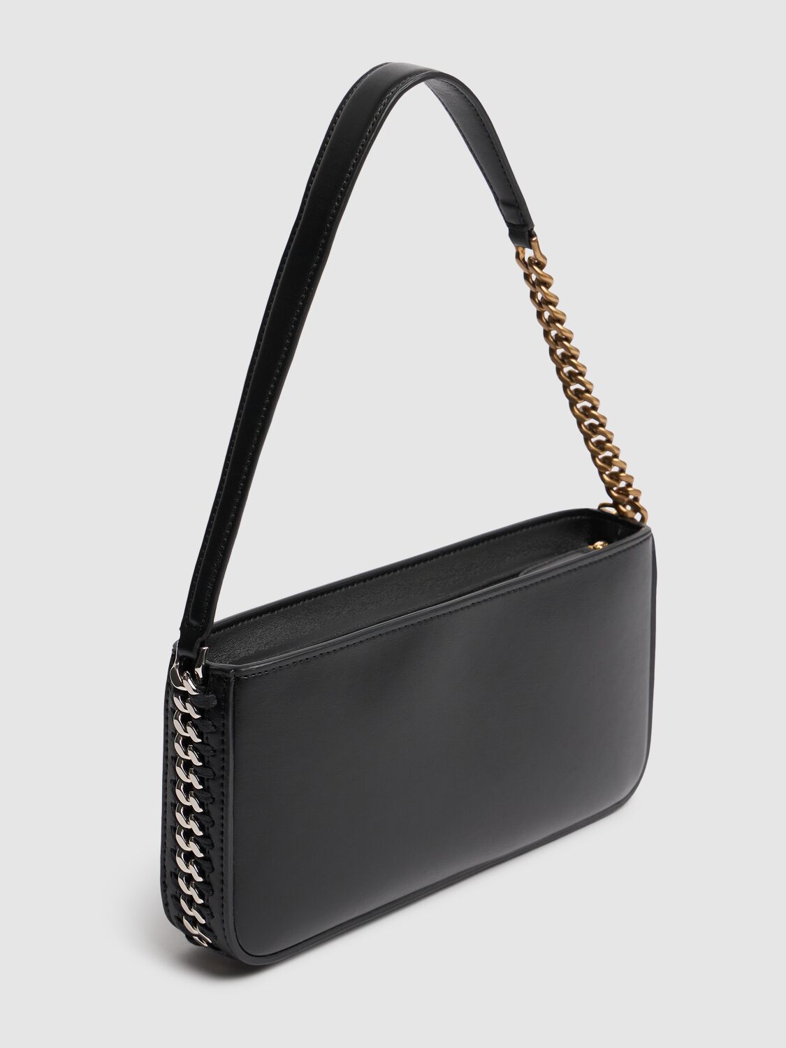 Shop Stella Mccartney Frayme Alter Mat Bag In Black