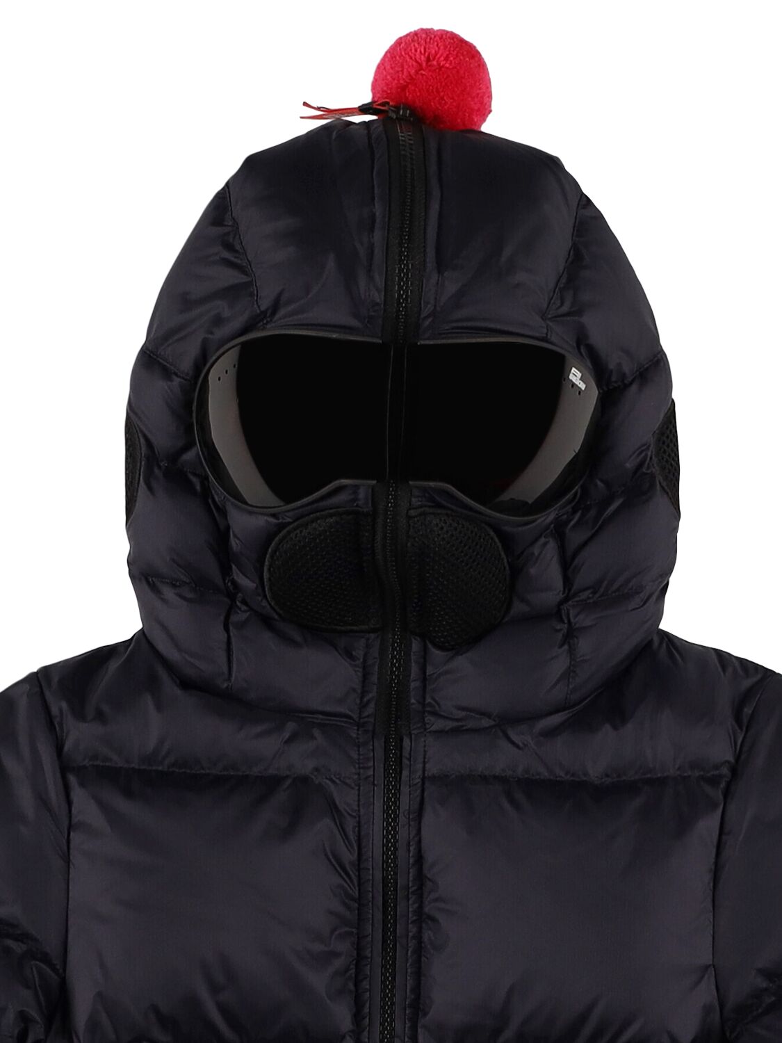 Shop Ai Riders Water Repellent Nylon Down Jacket In Dark Blue