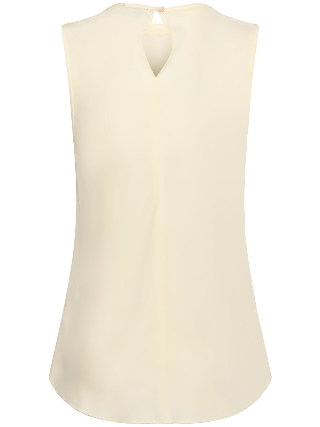 Shop Forte Forte Envers Satin Top In Cream