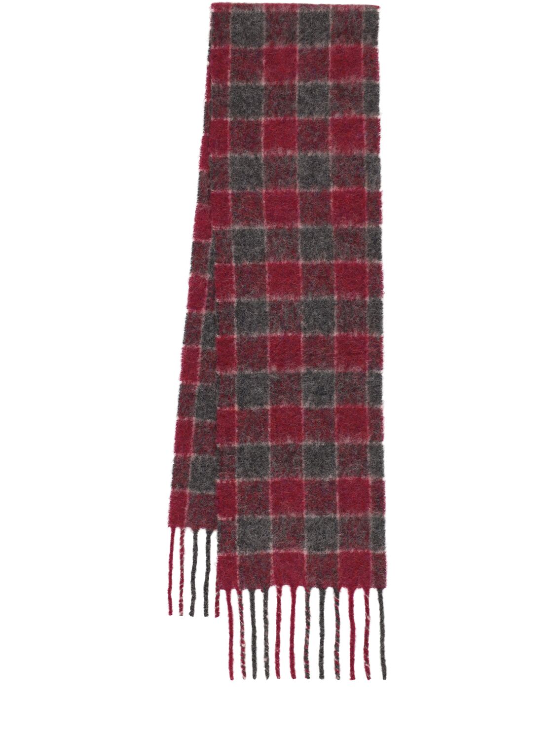 Our Legacy Estate Scarf In Burgundy