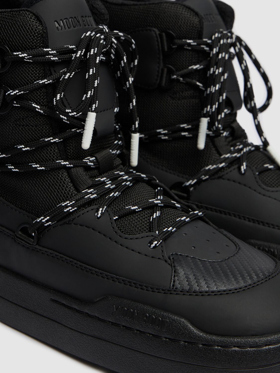 Shop Moon Boot Park Sneaker S In Black