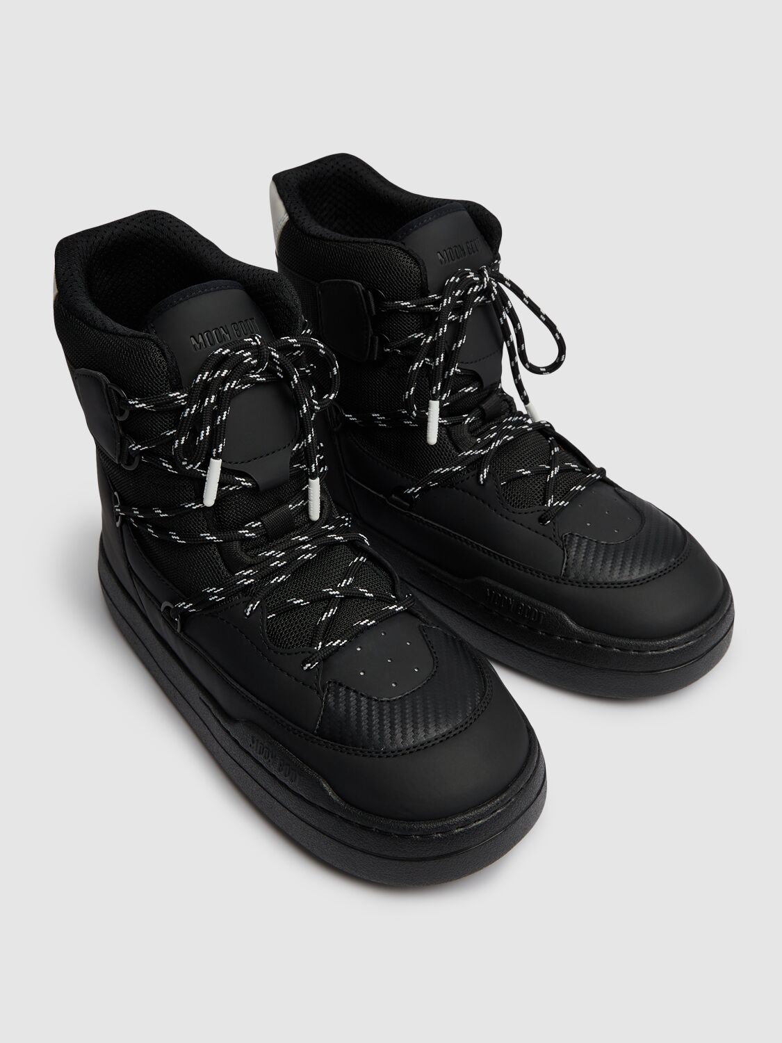 Shop Moon Boot Park Sneaker S In Black