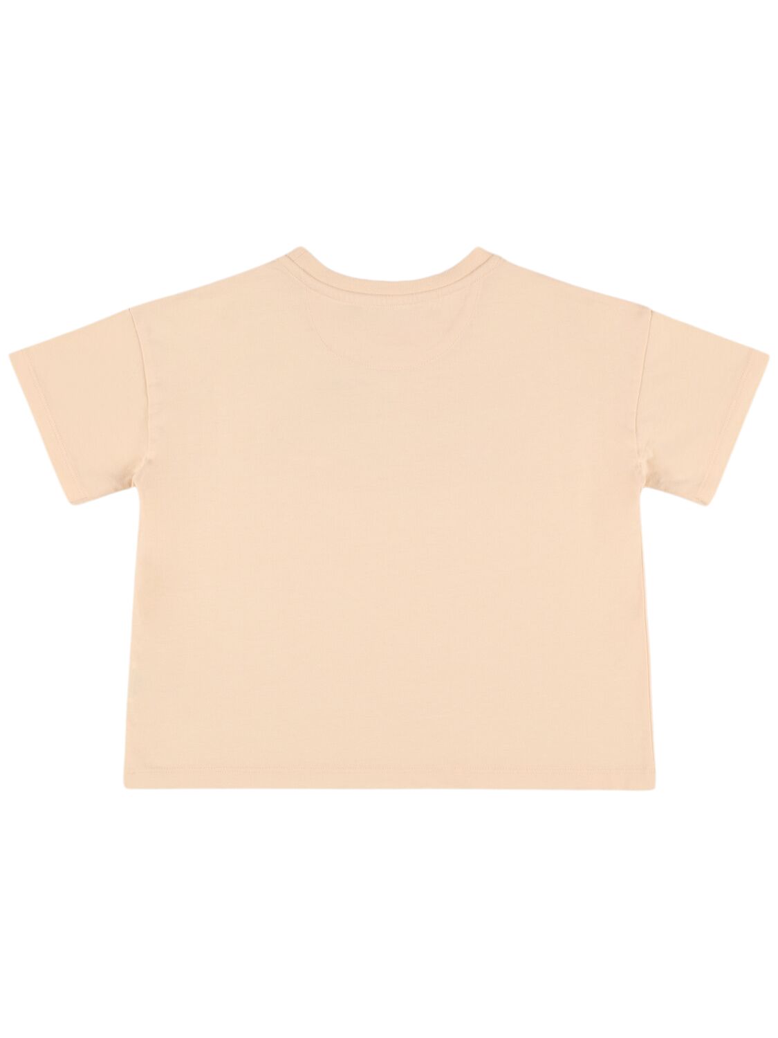 Shop The New Society Printed Cotton Jersey T-shirt In Pink