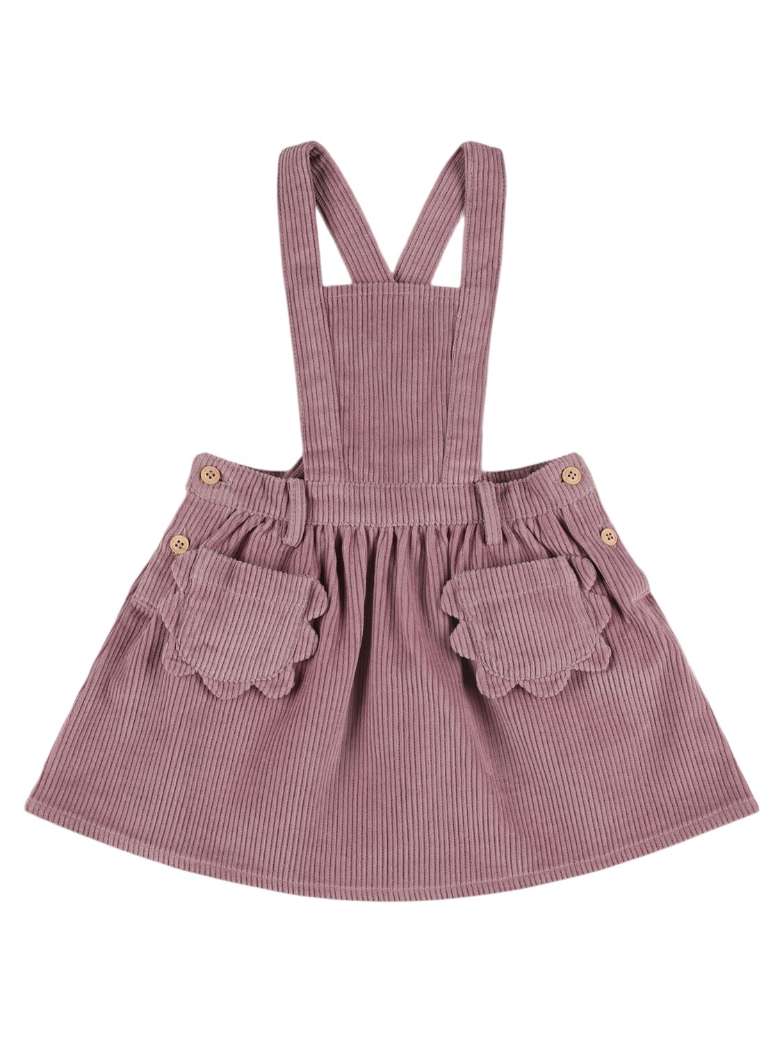 Emile And Ida Cotton Corduroy Dress In Light Purple