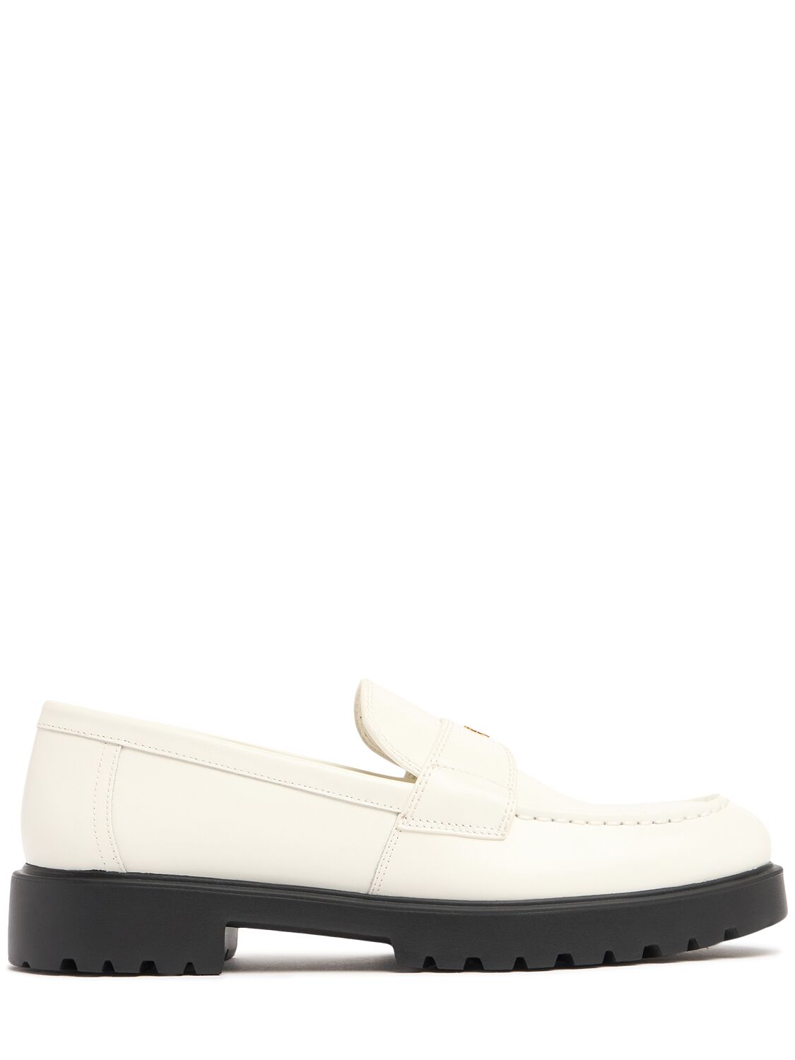 Tory Burch Classic Lug Loafers In Off White