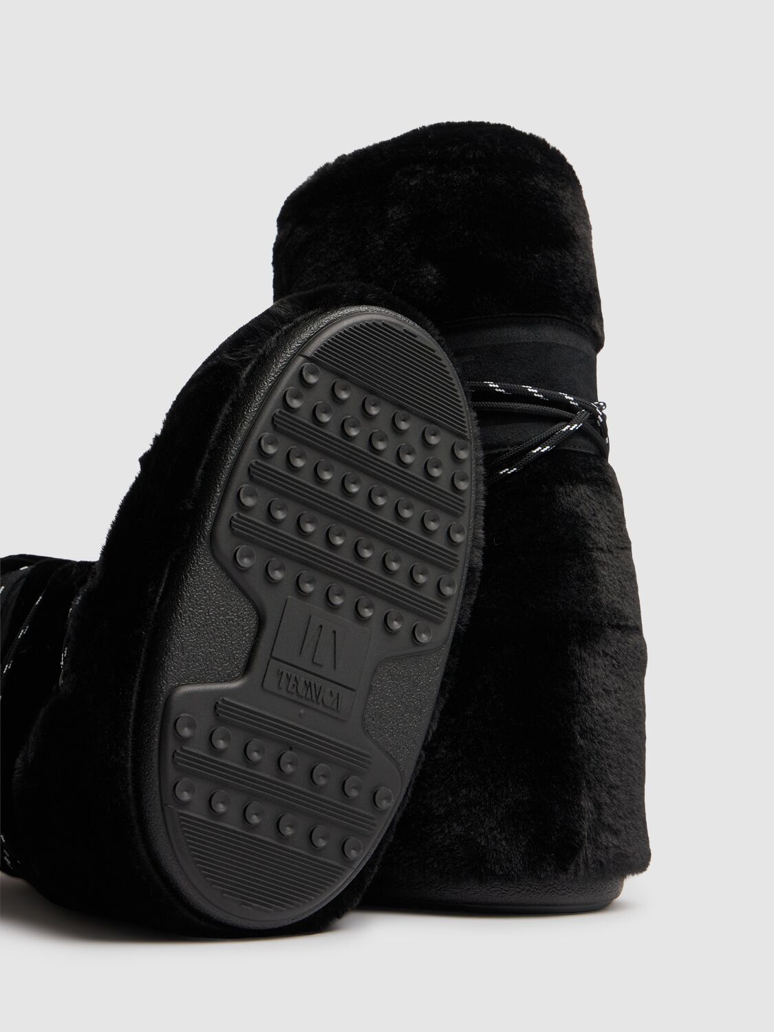 Shop Moon Boot Icon Synthetic S W/ Beads In Black