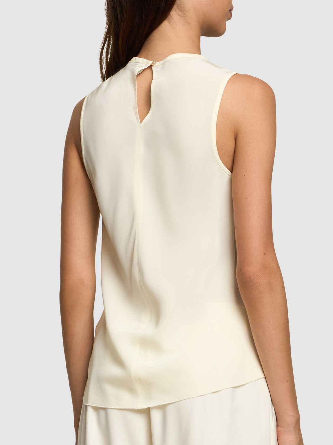 FORTE FORTE ENVERS SATIN TOP 