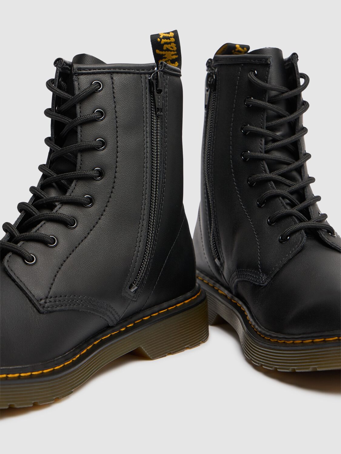 Shop Dr. Martens' 1460 Leather Boots In Black