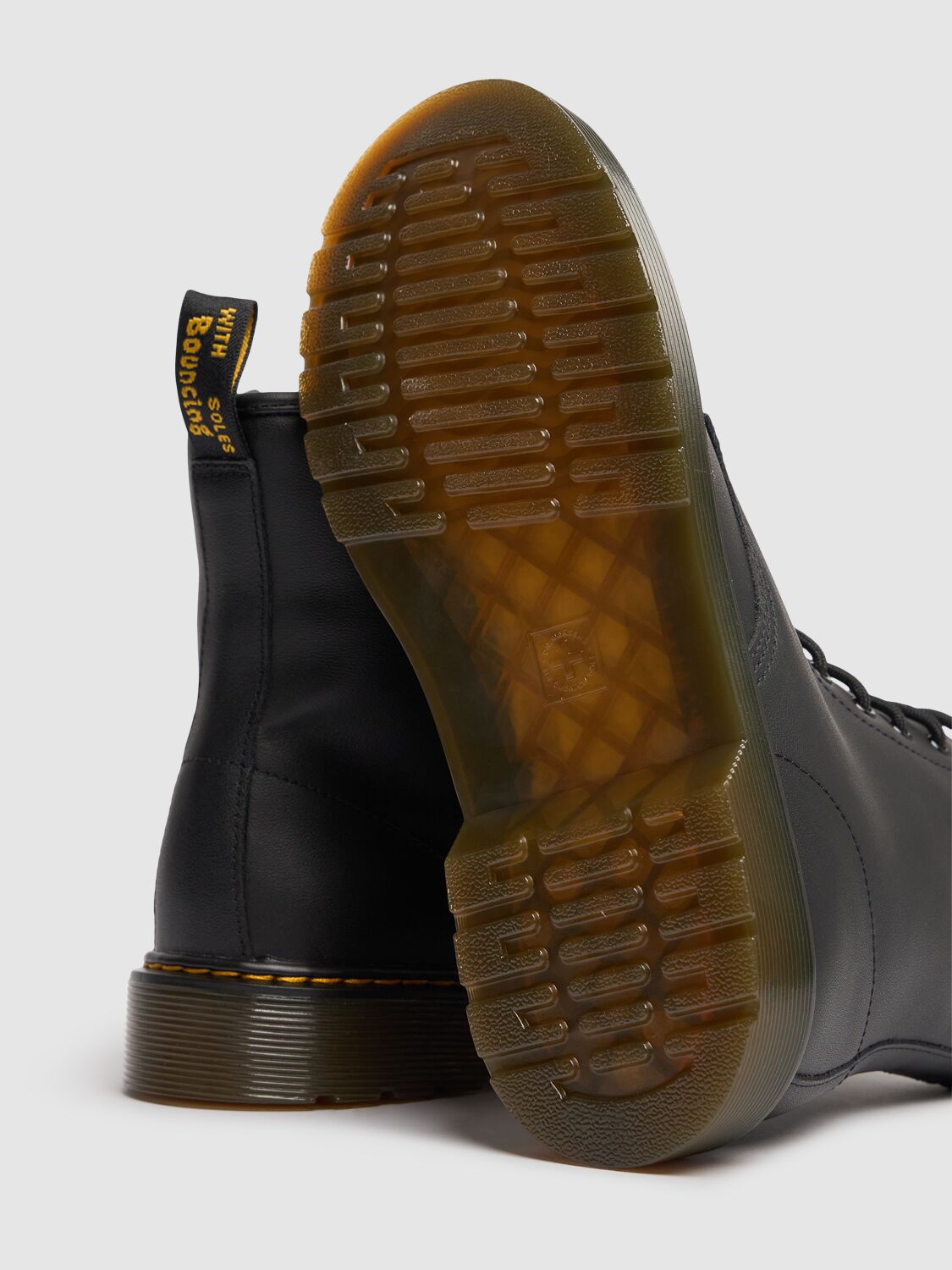 Shop Dr. Martens' 1460 Leather Boots In Black