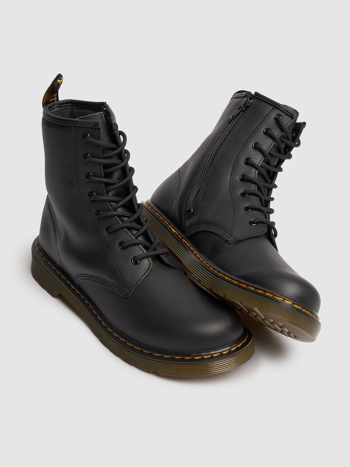 Shop Dr. Martens' 1460 Leather Boots In Black