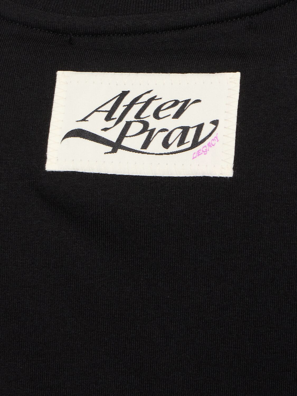 Shop After Pray Layered Long-sleeve T-shirt In Black