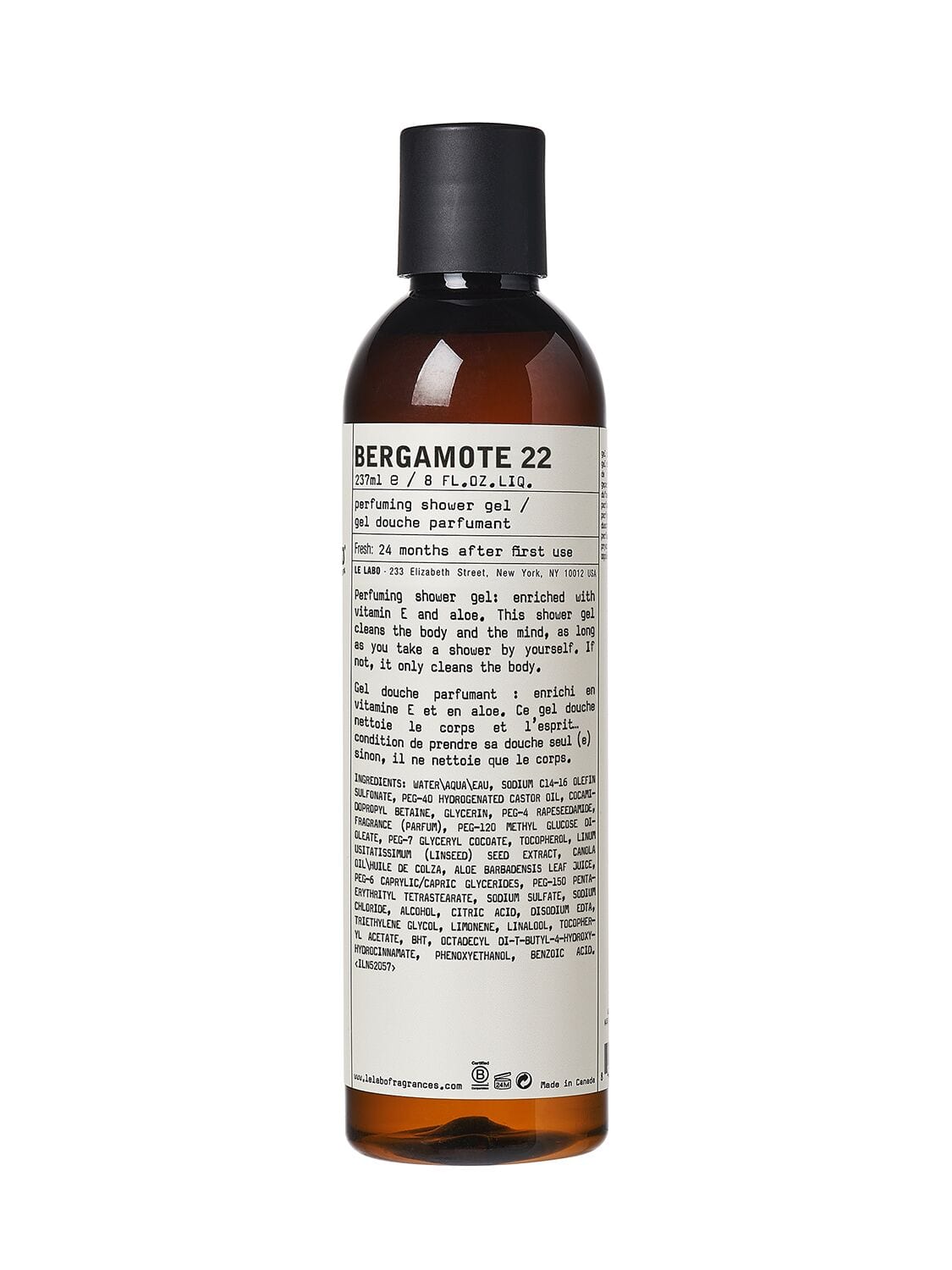 237ml Bergamot 22 Shower Gel