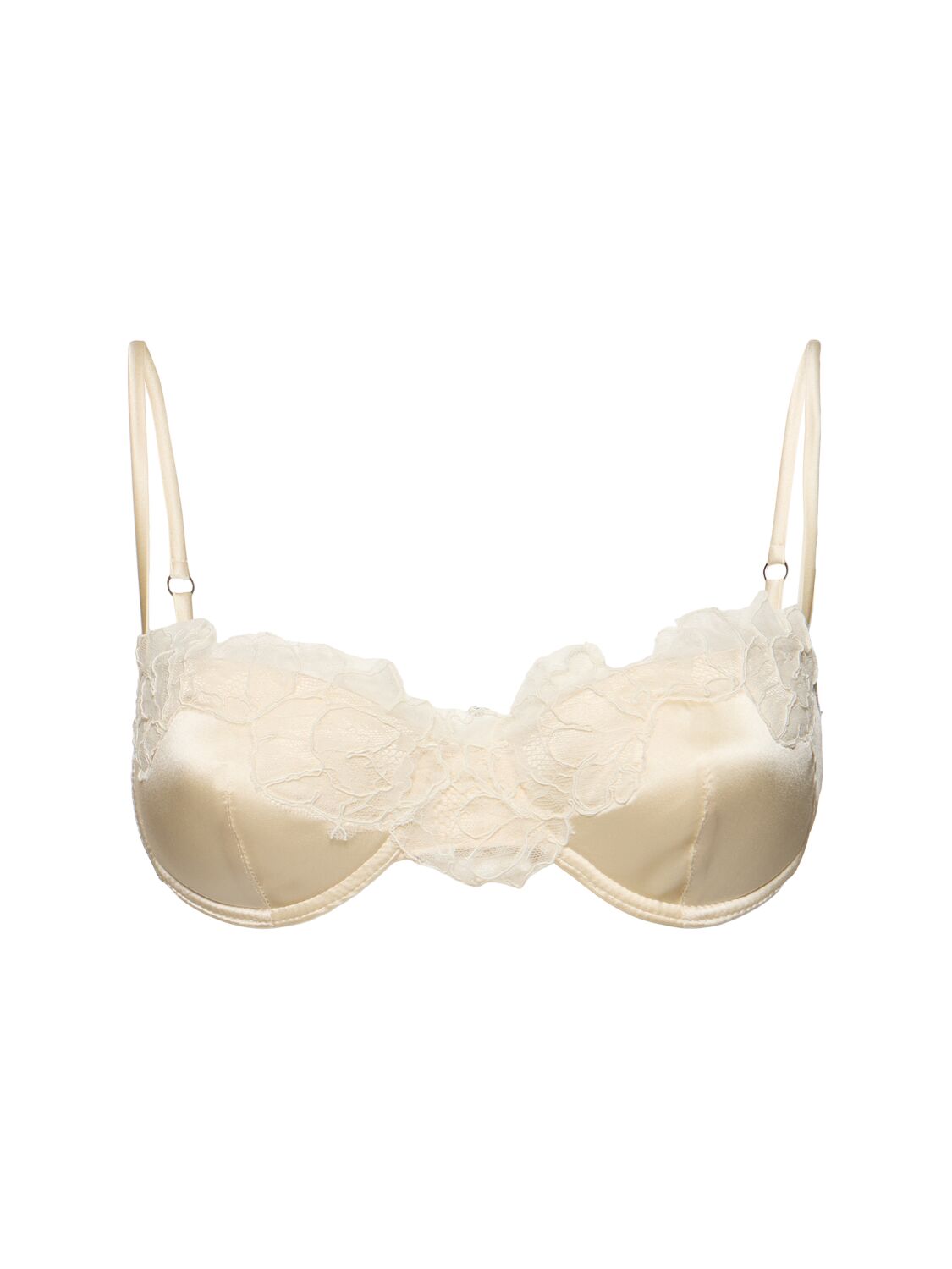 Ermanno Scervino Lace Bra In White