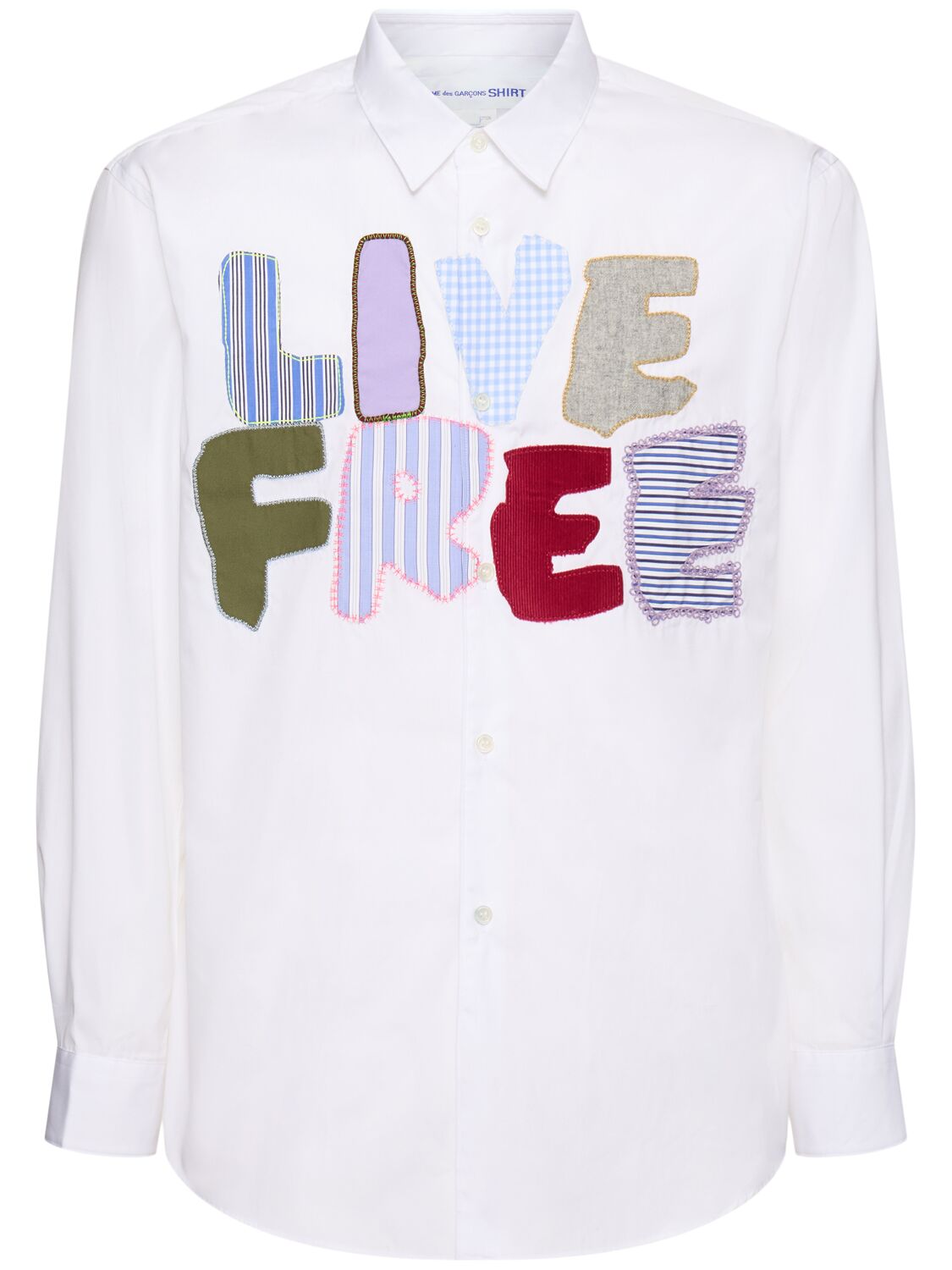 Image of Live Free Cotton Poplin Shirt