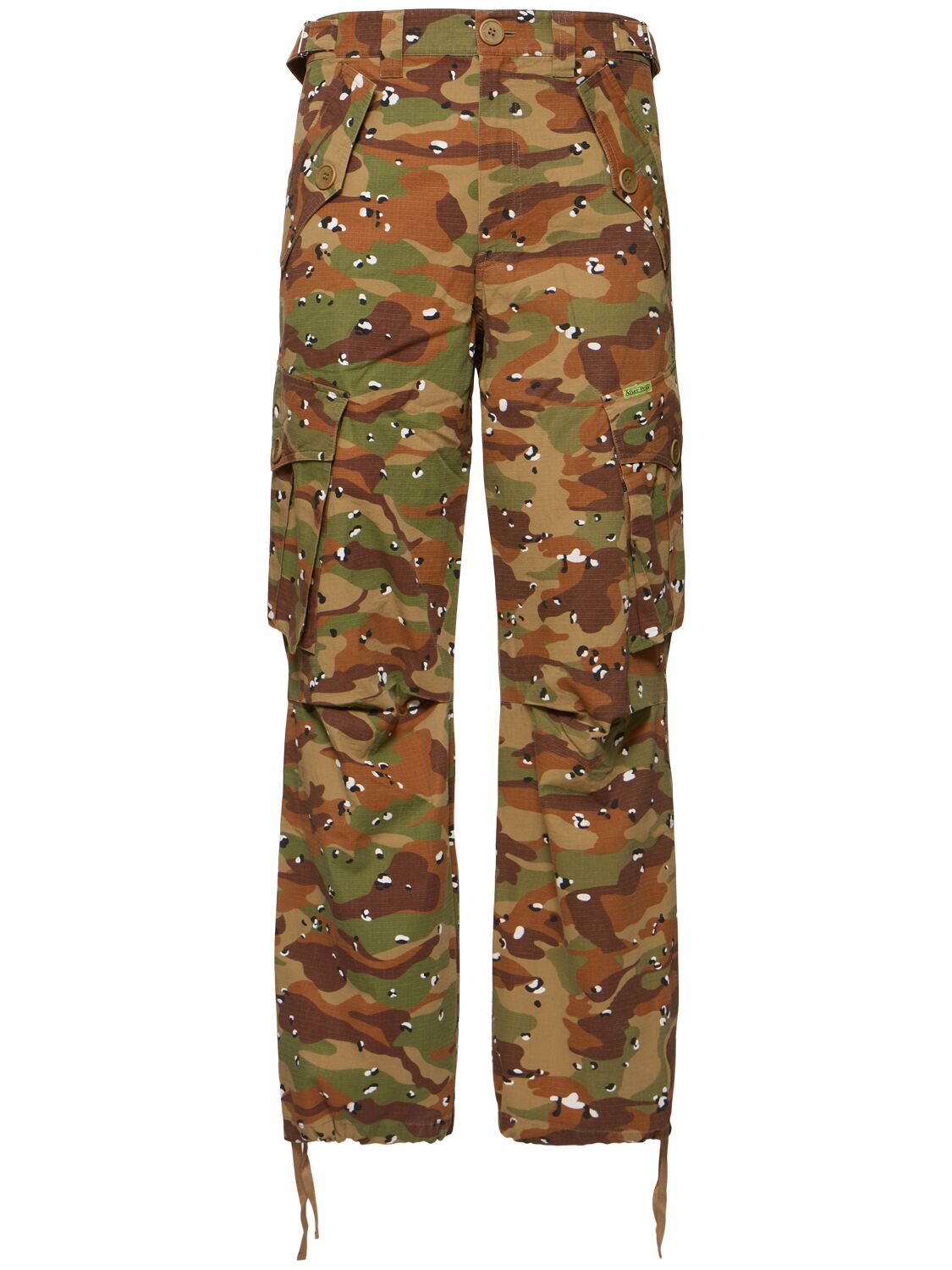 After Pray Miltary Cargo Camo Pants In Brown