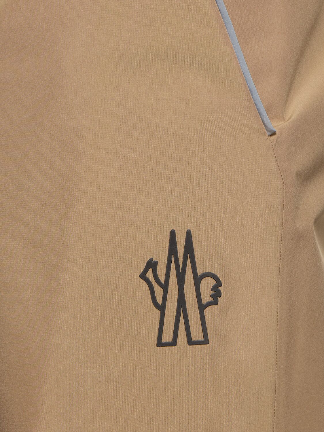 Shop Moncler Gore-tex 2l Tech Sweatpants In Beige