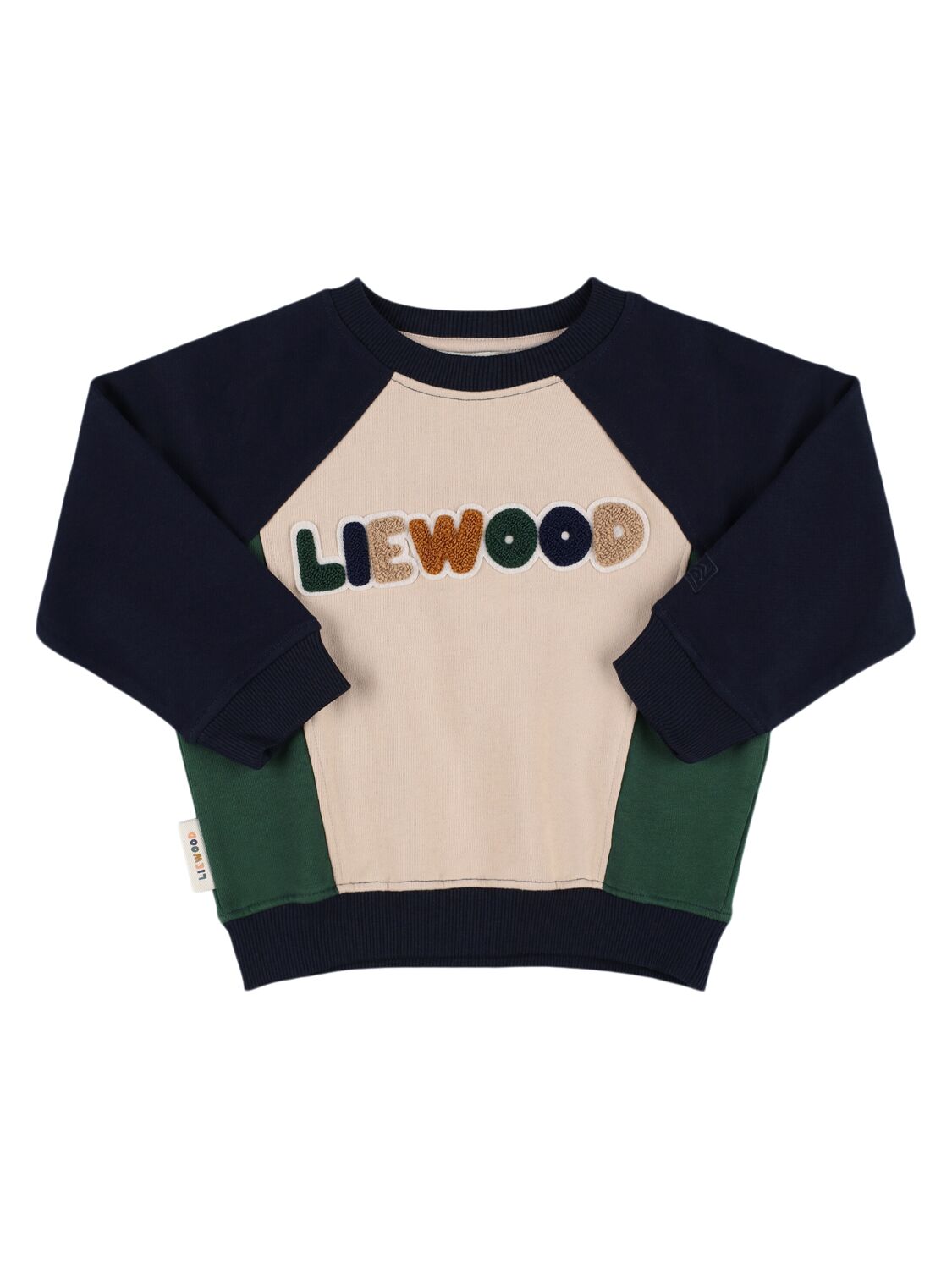 Liewood Printed Organic Cotton Sweatshirt In Multi