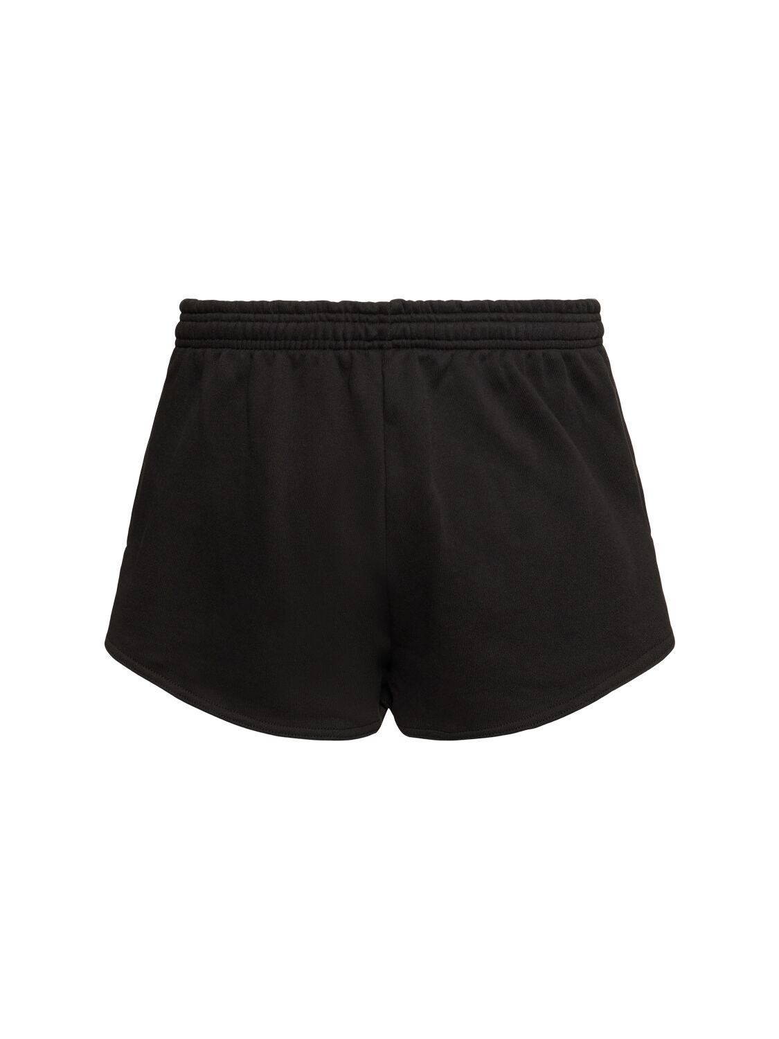 Shop Entire Studios Washed Organic Cotton Shorts In Soot