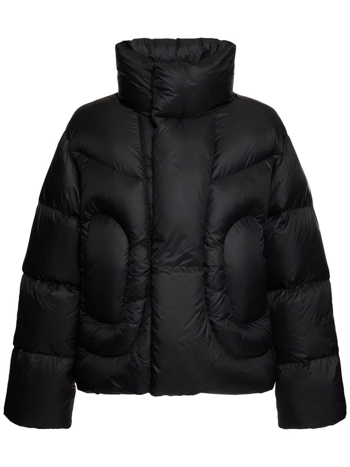 Axel Arigato Glacier Recycled Nylon Down Jacket In Black