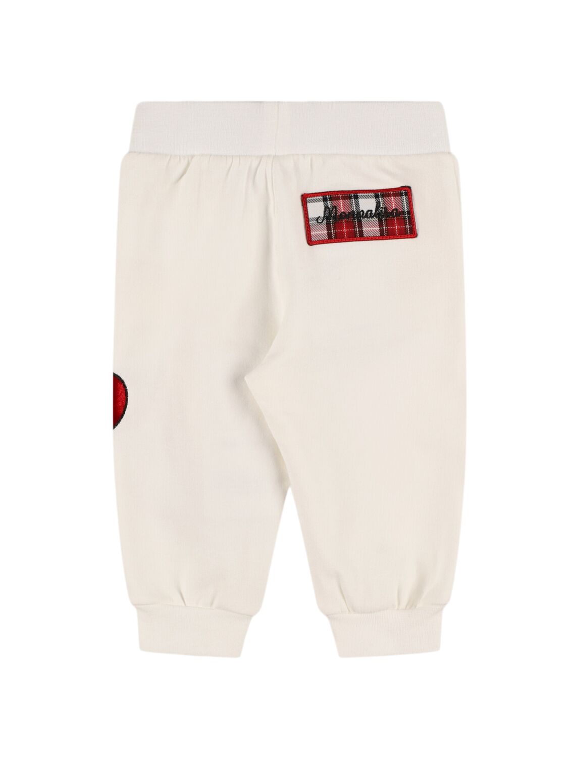 MONNALISA PRINTED COTTON BLEND SWEATPANTS 
