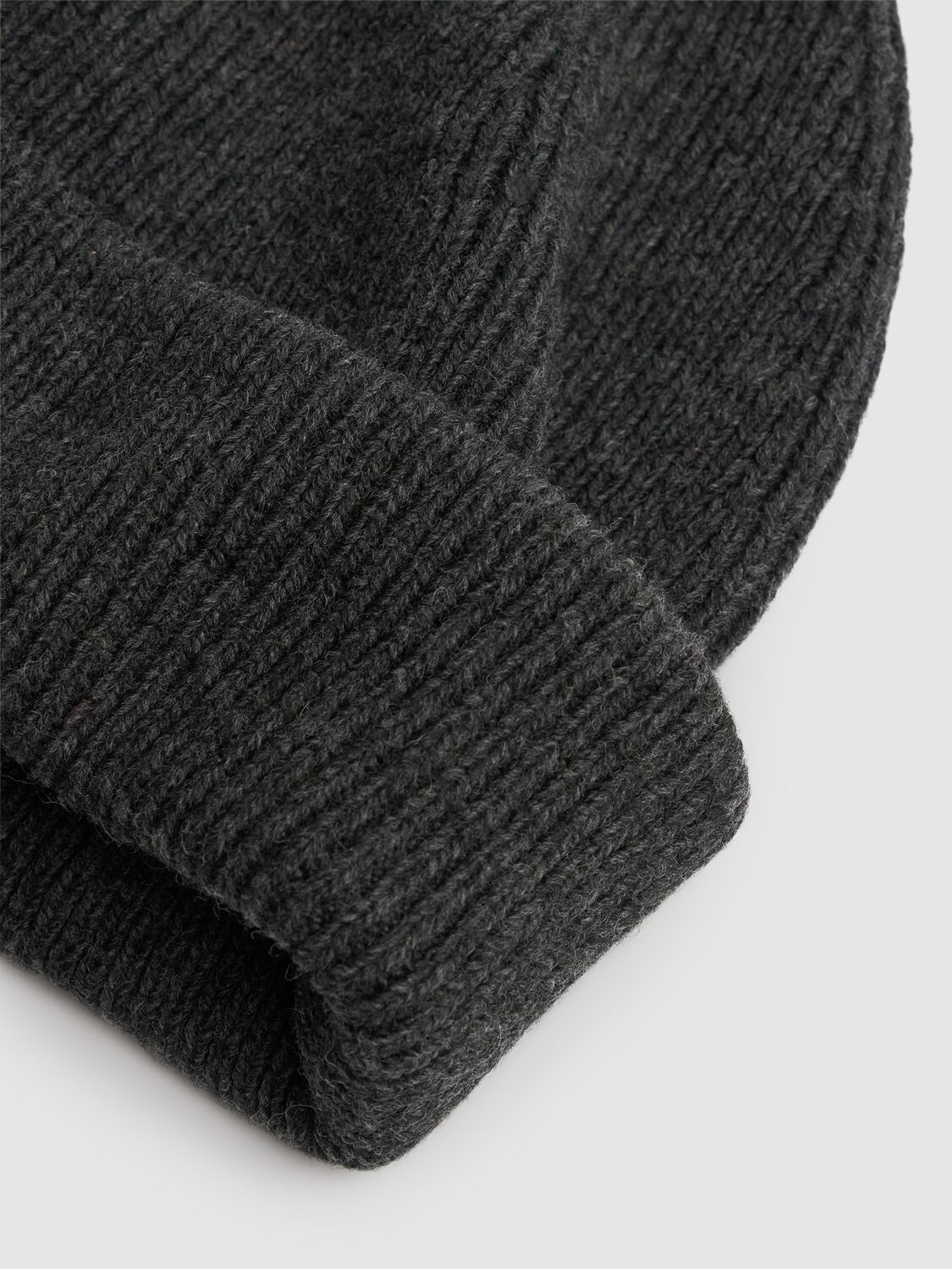 Shop Our Legacy Knit Hat In Ash Melange