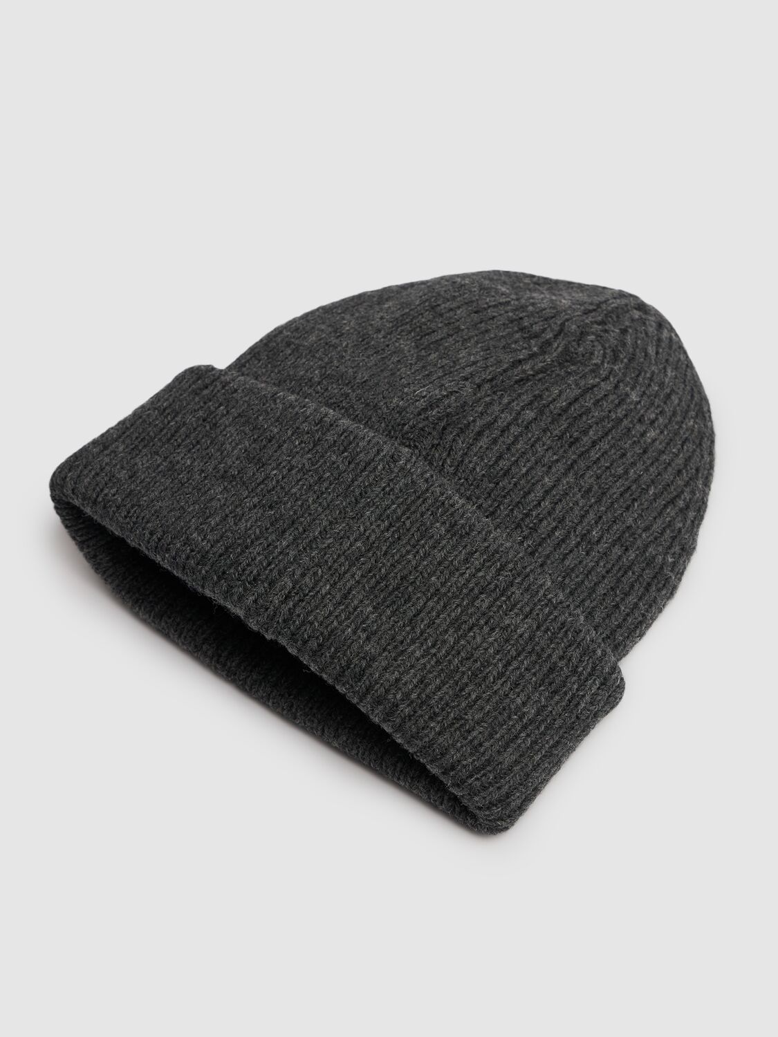 Shop Our Legacy Knit Hat In Ash Melange