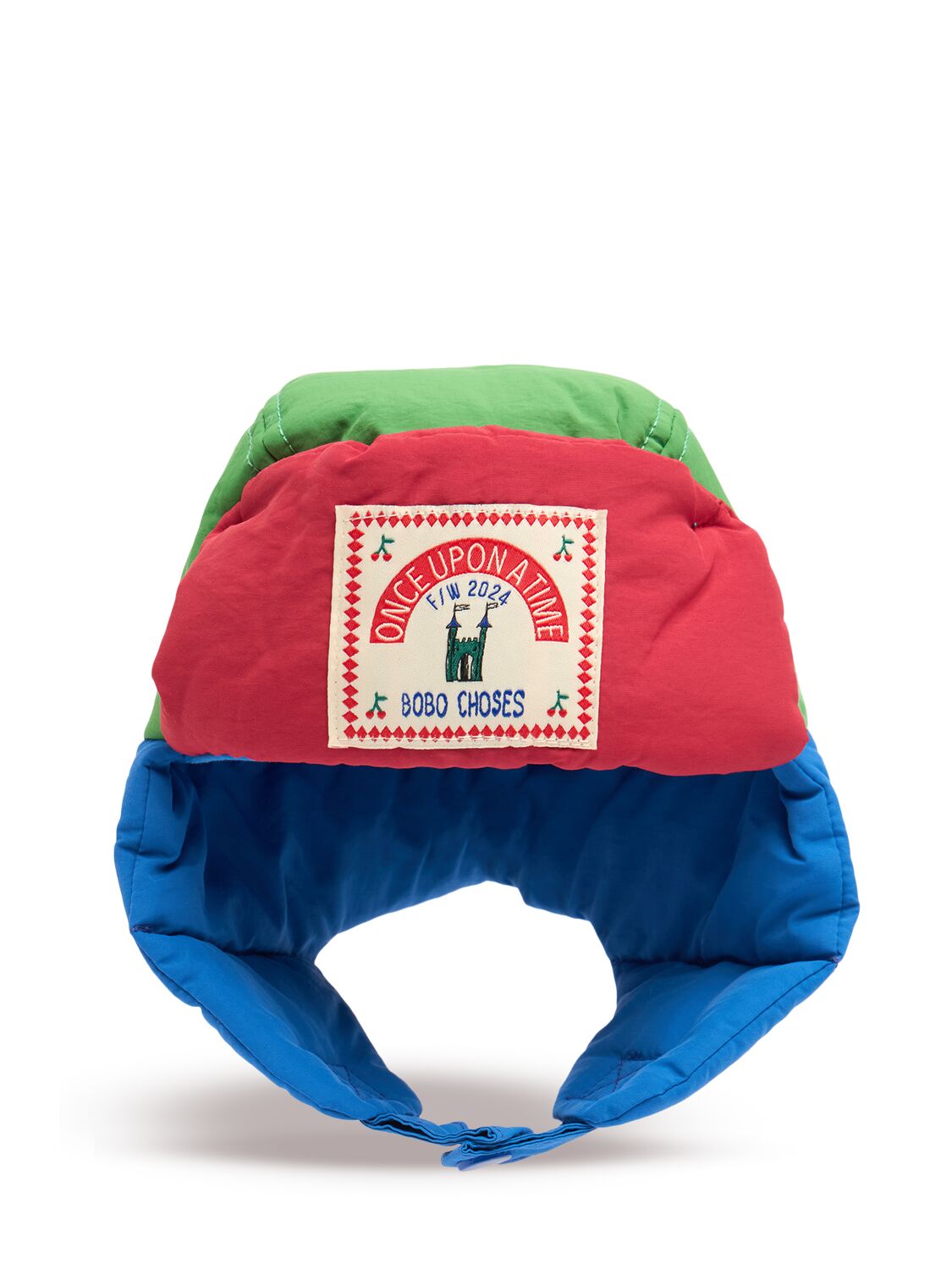 Bobo Choses Baby Colour Block Padded Hat In Multicolor