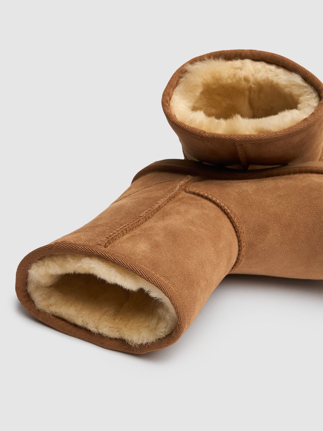 Shop Ugg Classic Ii Shearling Boots In Brown