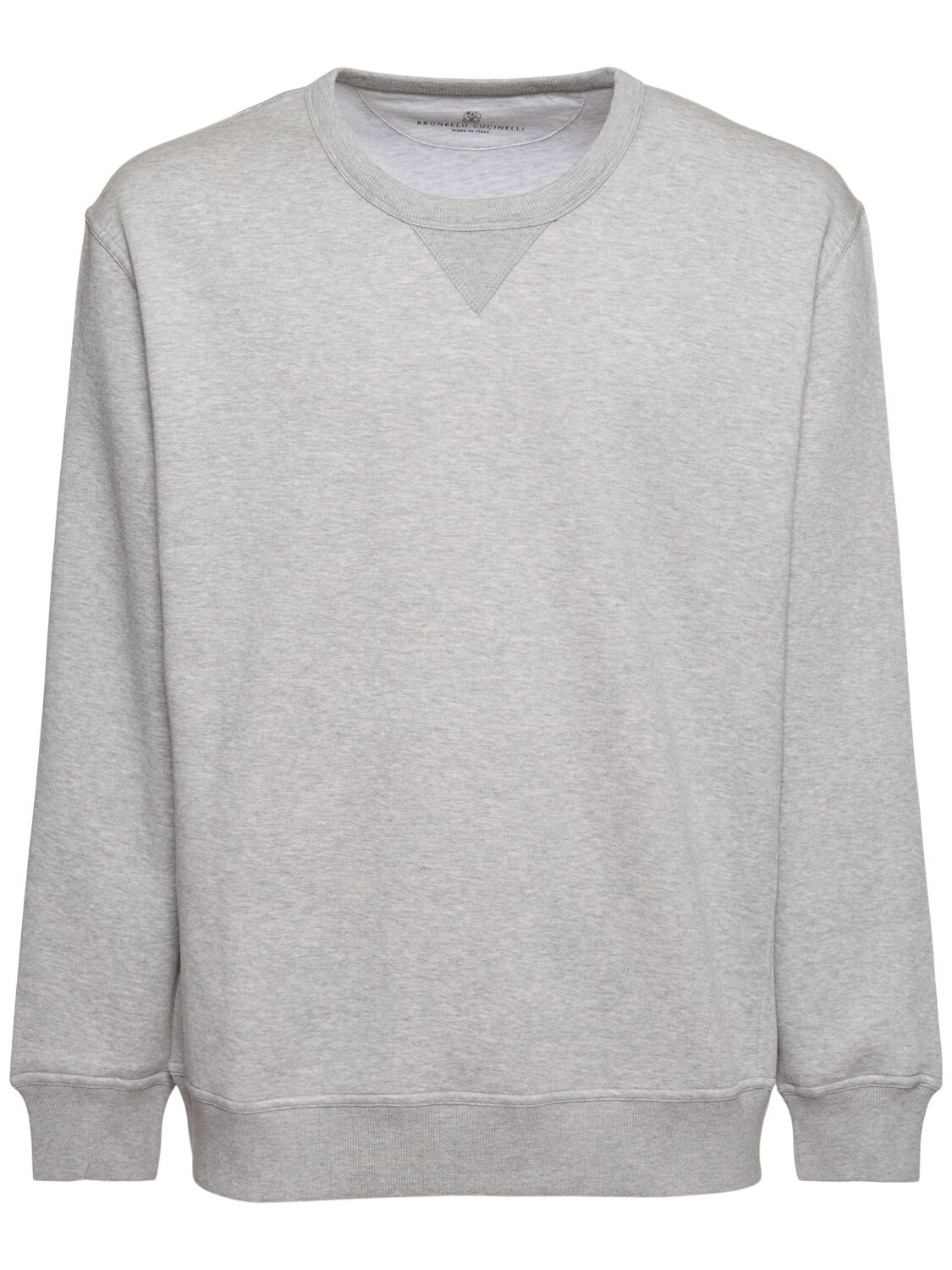 Brunello Cucinelli Sweatshirt In Grey
