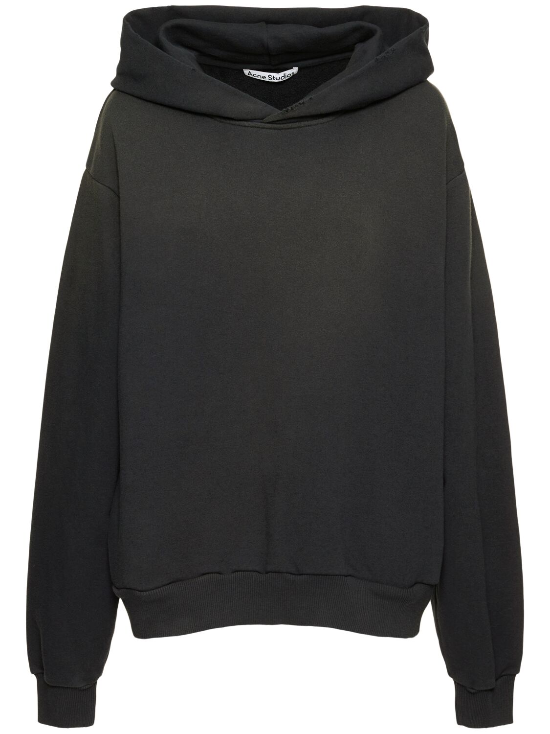 Sweat-shirt En Coton À Logo Franziska - ACNE STUDIOS - Modalova