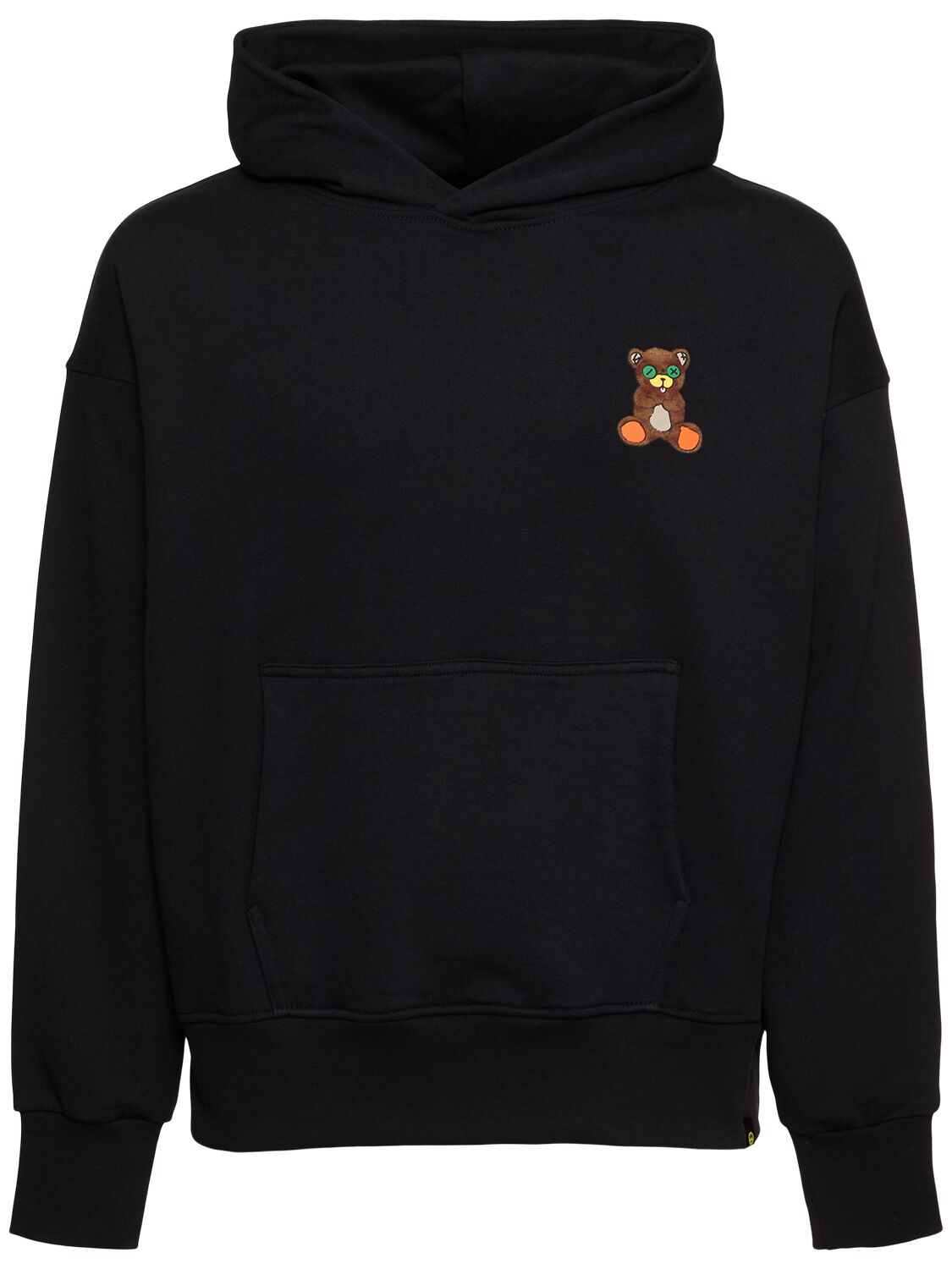 Barrow Bear With Me Printed Hoodie In Black