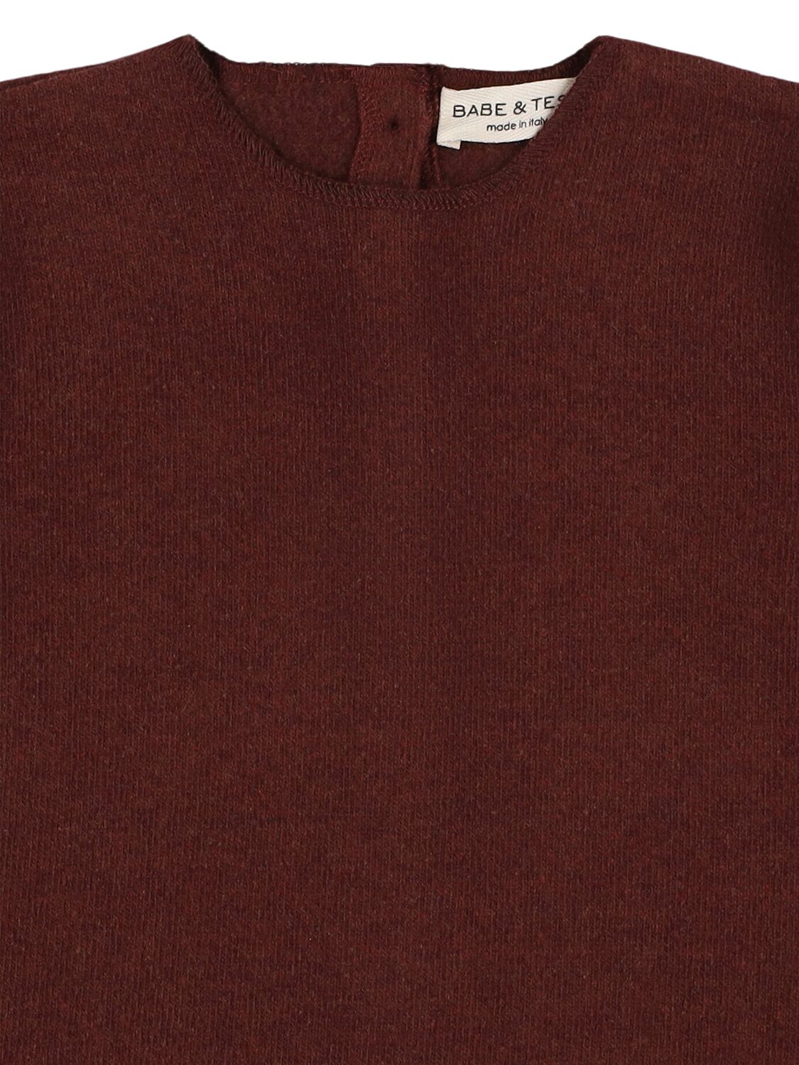 BABE AND TESS COTTON BLEND KNIT TOP 