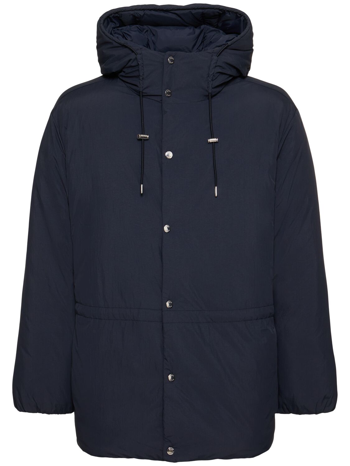 Hugo Boss Currien Nylon Puffer Jacket In Dark Blue