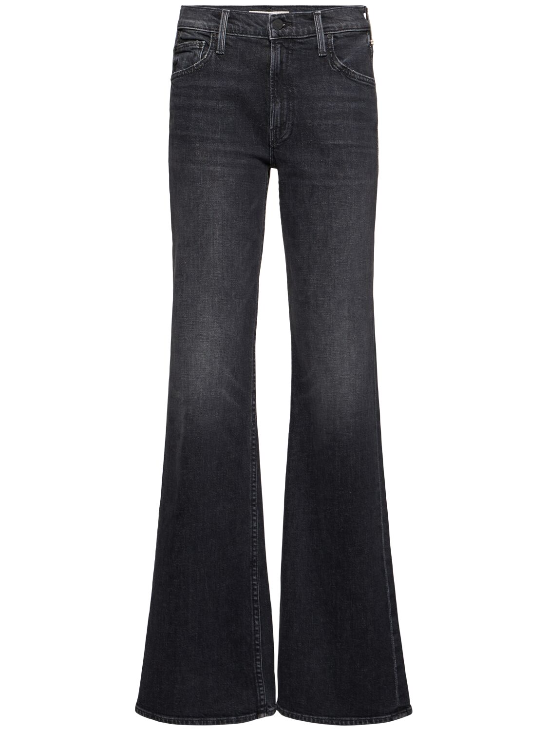 Mother 'hw Smokin Double Heel' Jeans In Black