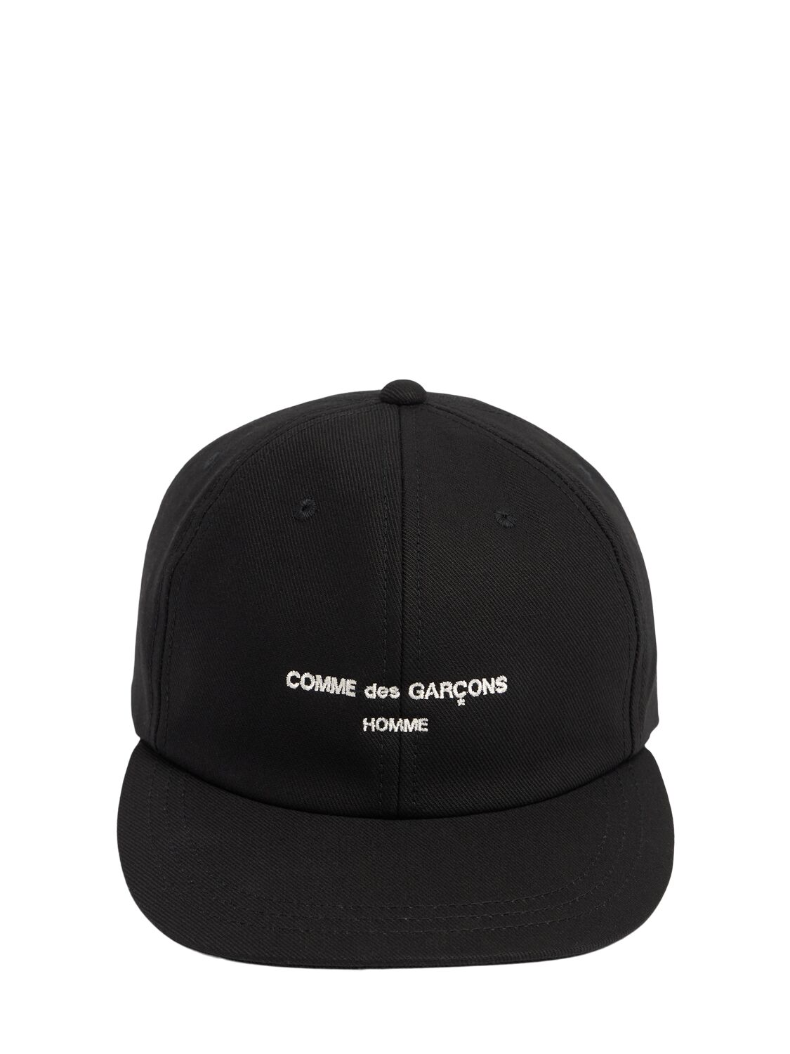 Comme Des Garçons Homme Deux Cdg Homme Logo Cap In Black