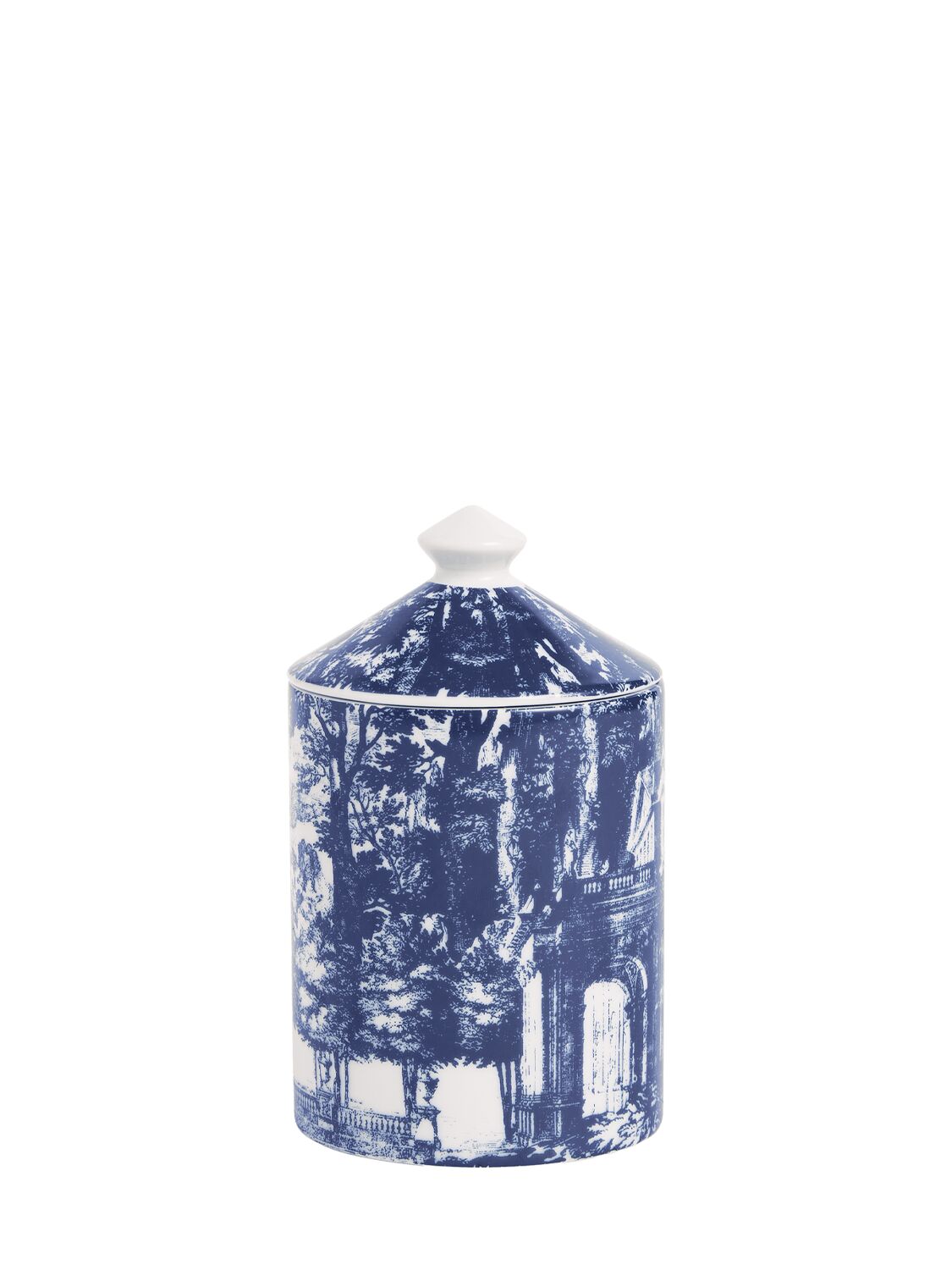 Fornasetti Piccola Giardino Settecentesco Candle In Blue