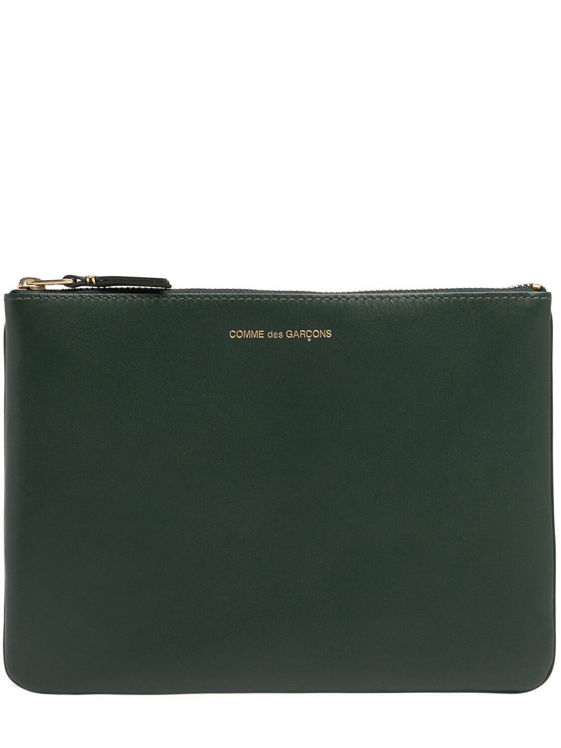 Comme Des Garçons Classic Leather Line Wallet In Green