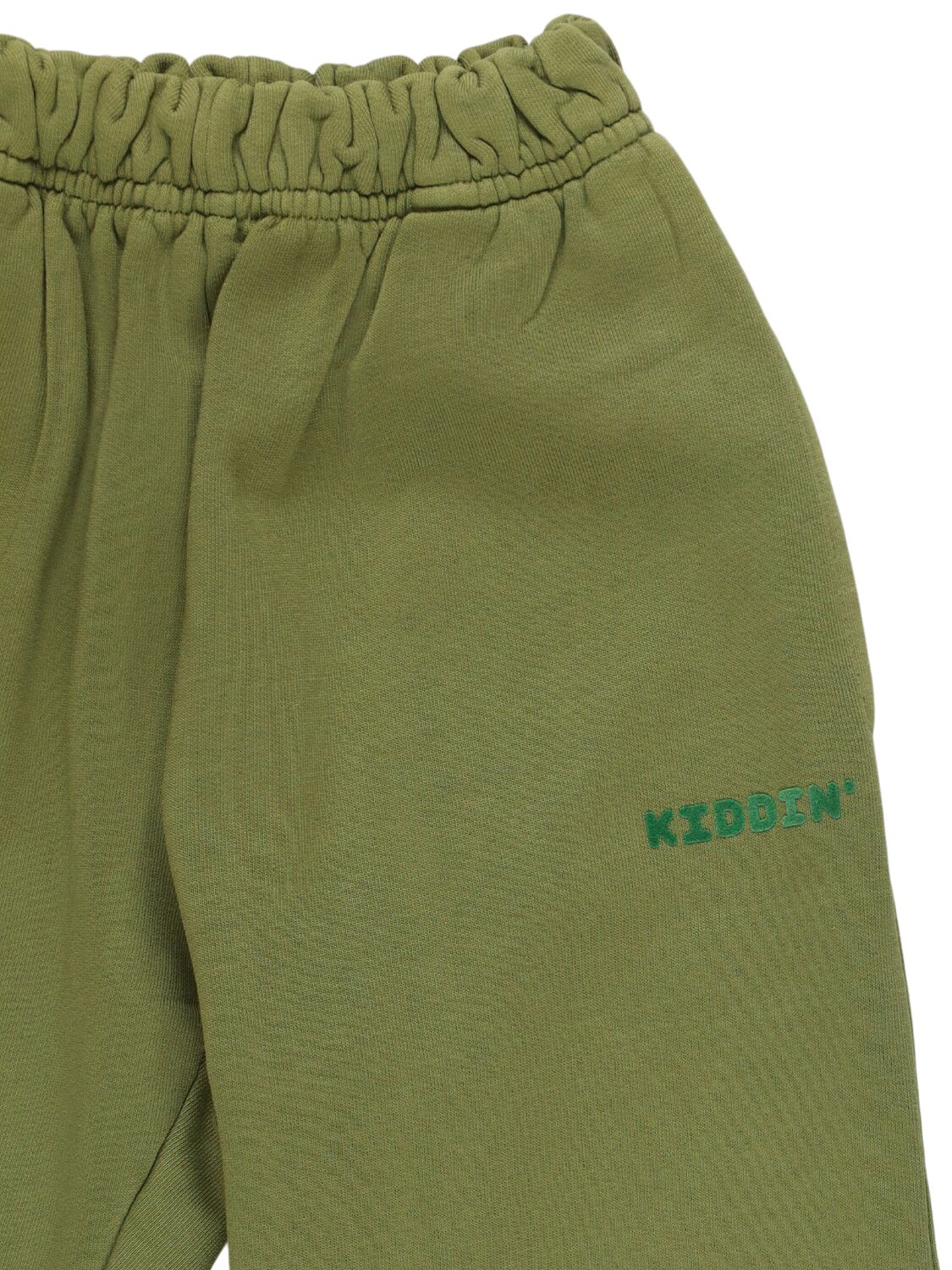 Kiddin Cotton Sweatpants In Green