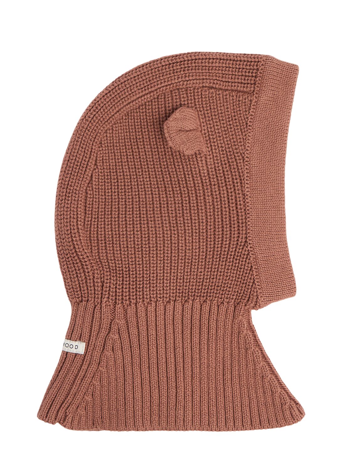 Liewood Organic Cotton Balaclava W/ears In Pink