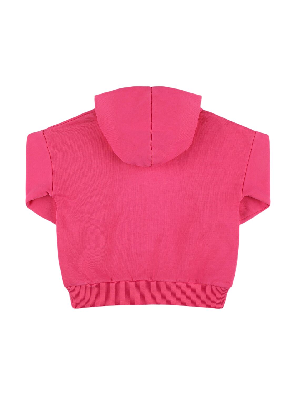 Shop Kiddin Cotton Hooded Sweatshirt In Pink