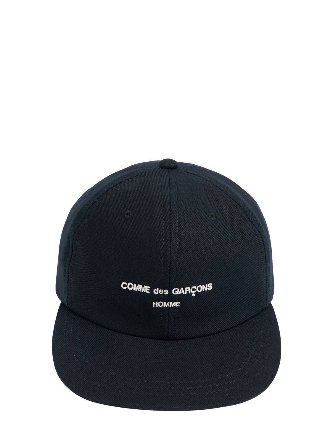 Comme Des Garçons Homme Deux Cdg Homme Logo Cap In Navy