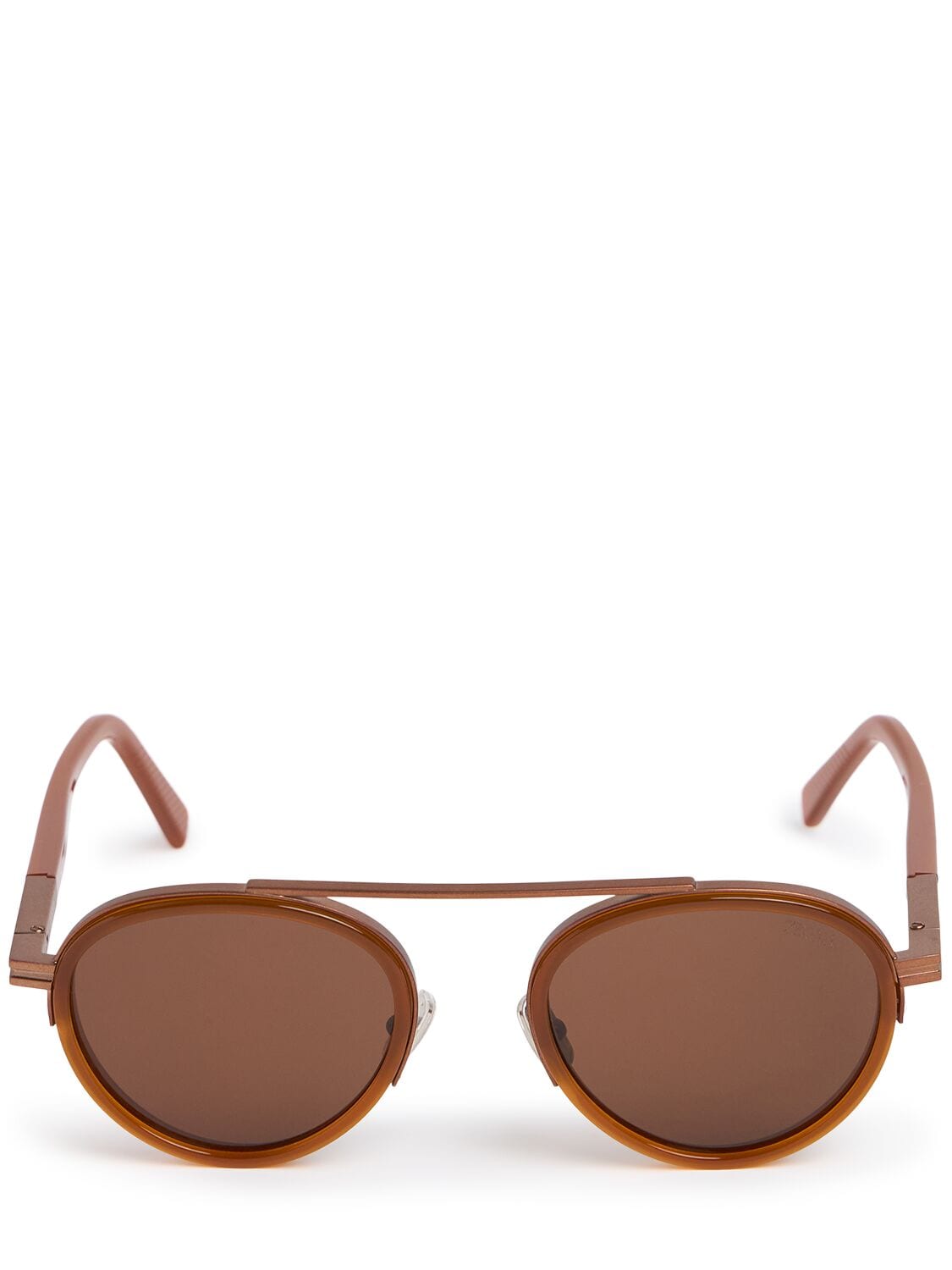 Orizzonte Ii Acetate & Metal Sunglasses
