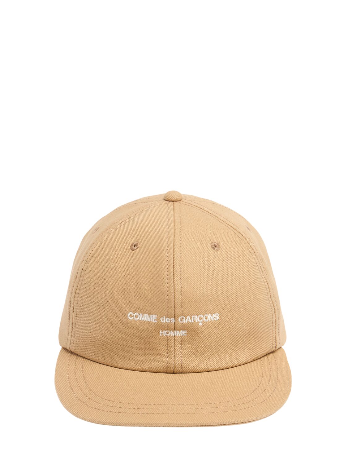 Comme Des Garçons Homme Deux Cdg Homme Logo Cap In Beige