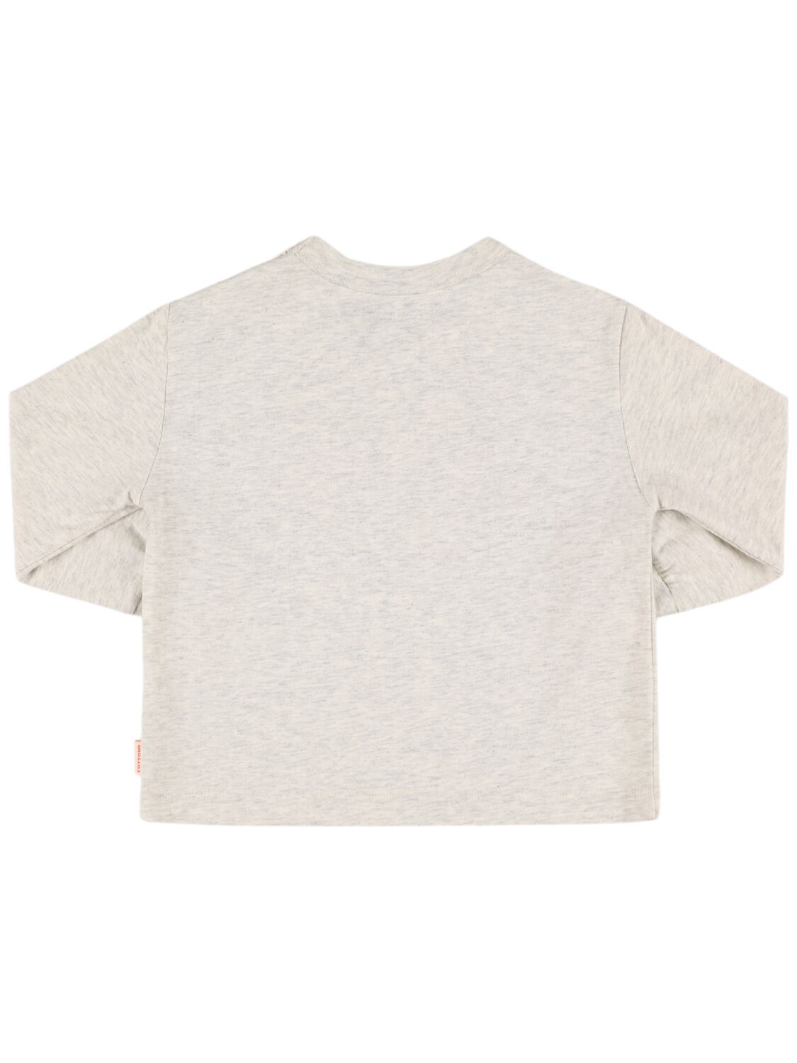 Shop Tiny Cottons Star Print Organic Cotton T-shirt In Grey