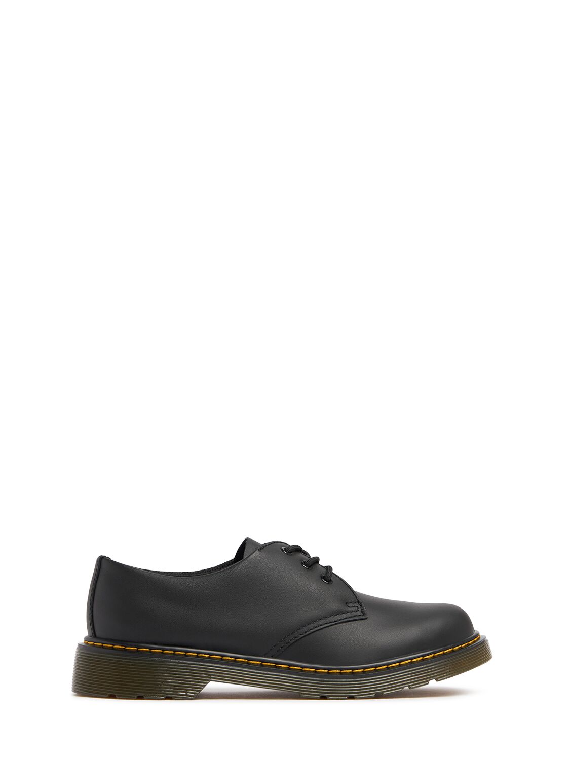 Shop Dr. Martens' 1461 Softy T Leather Lace-up Shoes In Black